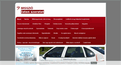 Desktop Screenshot of misszio.freewb.hu