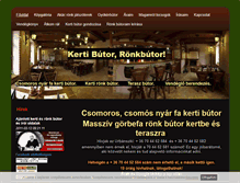 Tablet Screenshot of kertibutor.freewb.hu