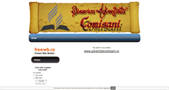 Desktop Screenshot of adventistcomisani.freewb.ro