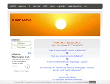 Tablet Screenshot of anaplapja.freewb.hu