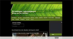 Desktop Screenshot of egeszseg.freewb.hu