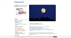 Desktop Screenshot of fullmoon01.freewb.hu