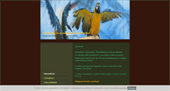 Desktop Screenshot of diszallatok.freewb.hu