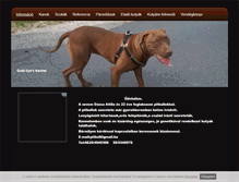 Tablet Screenshot of goldeyeskennel.freewb.hu