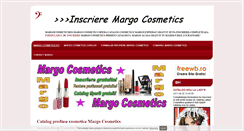 Desktop Screenshot of margocosmeticsro.freewb.ro