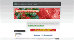 Desktop Screenshot of husvasar.freewb.hu