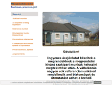 Tablet Screenshot of megcsinallak.freewb.hu