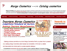 Tablet Screenshot of catalogmargo.freewb.ro