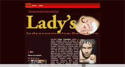 Desktop Screenshot of ladyscosmetice.freewb.ro