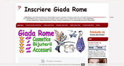 Desktop Screenshot of giadarome.freewb.ro