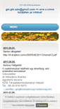 Mobile Screenshot of gmgtkszie.freewb.hu