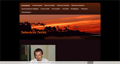 Desktop Screenshot of dekorart.freewb.hu