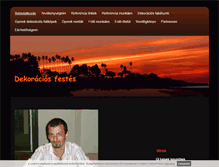 Tablet Screenshot of dekorart.freewb.hu