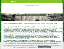 Tablet Screenshot of hedervar.freewb.hu