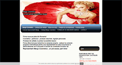 Desktop Screenshot of margocosmetic.freewb.ro