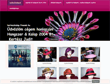 Tablet Screenshot of kerteszkalap.freewb.hu