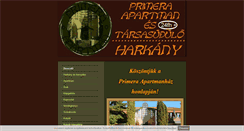 Desktop Screenshot of apartmanprimera.freewb.hu