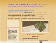 Tablet Screenshot of fondurieuropene.freewb.ro