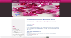 Desktop Screenshot of bijuteriionline.freewb.ro
