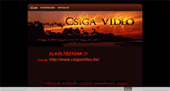 Desktop Screenshot of csigavideo.freewb.hu