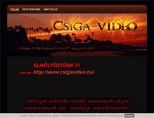 Tablet Screenshot of csigavideo.freewb.hu