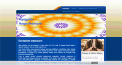 Desktop Screenshot of gyogyitoangyalkartya.freewb.hu