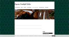 Desktop Screenshot of pagonyvendeglo.freewb.hu
