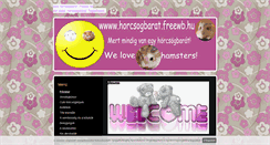 Desktop Screenshot of horcsogbarat.freewb.hu
