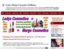 Tablet Screenshot of cosmetice.freewb.ro