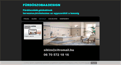 Desktop Screenshot of furdoszoba.freewb.hu