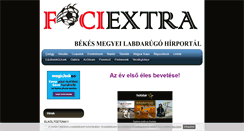 Desktop Screenshot of fociextra.freewb.hu