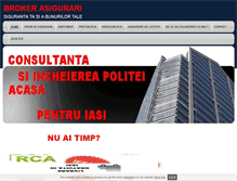 Tablet Screenshot of broker.freewb.ro