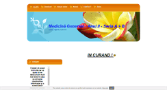 Desktop Screenshot of medicinisti.freewb.ro