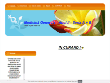 Tablet Screenshot of medicinisti.freewb.ro