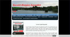 Desktop Screenshot of kocserihorgasz.freewb.hu