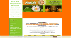 Desktop Screenshot of mandalastudio.freewb.hu